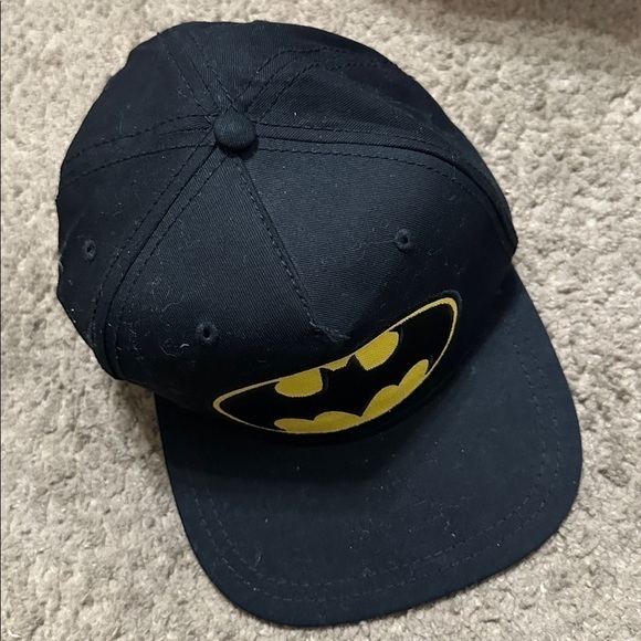 Nwot Batman Hat Baseball Cap Official Batman Snapback Hat Costume Hat Batman Kid